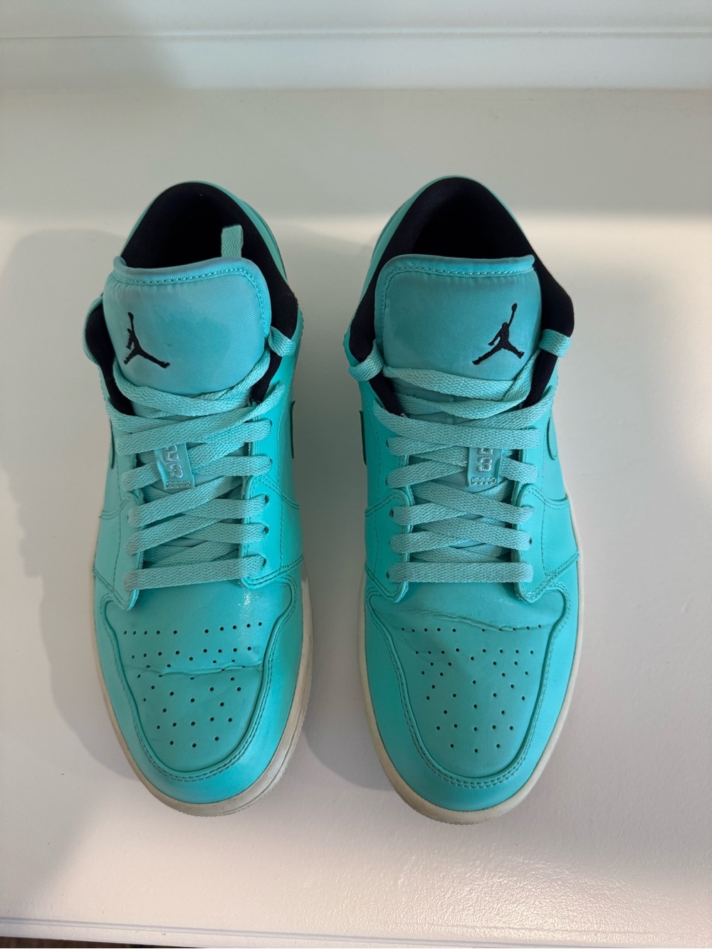 Nike Air Jordan 1 Low Aqua Turquoise Teal Sneakers